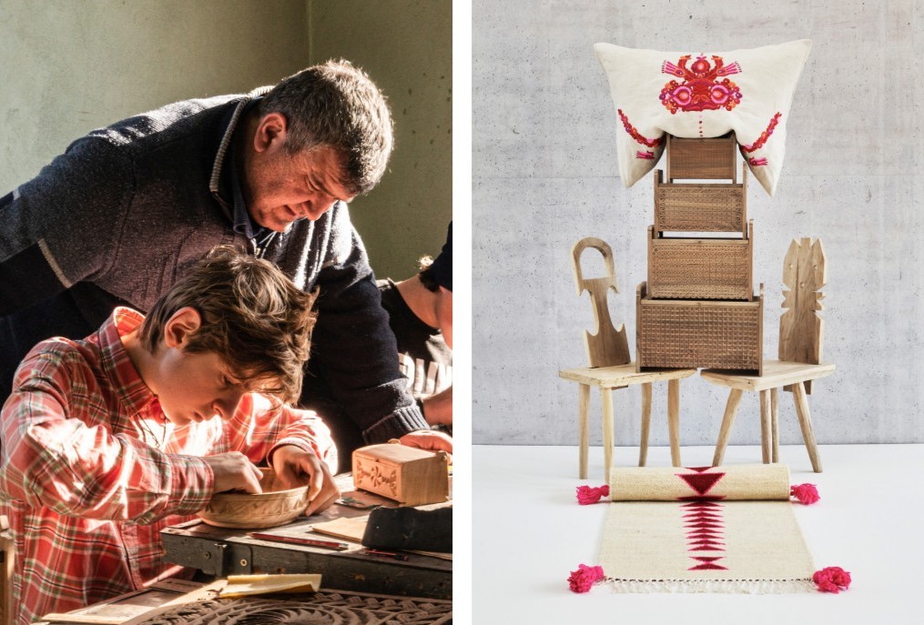 Network for creating collections